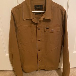 Howler Brothers DB Depot Canvas Trucker Jacket Mens L